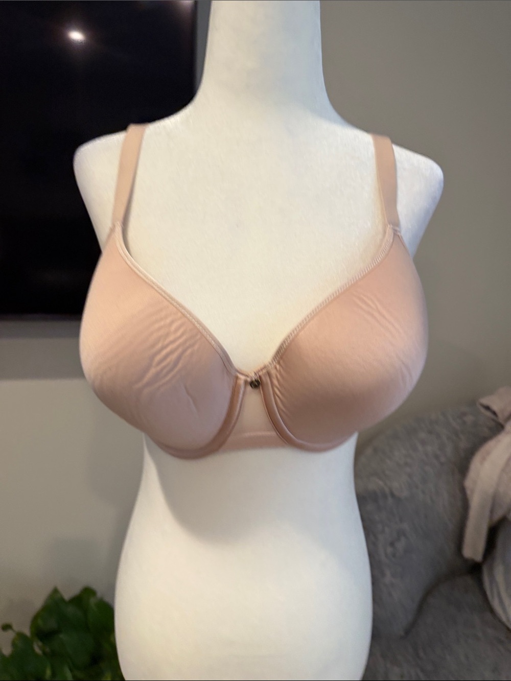 Chantelle cream bra - 32G (DDDD)